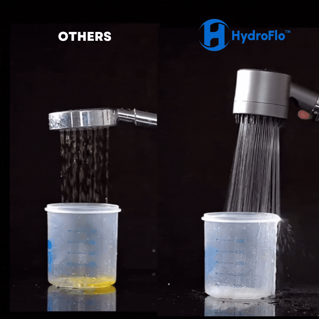 HydroFlo™ – The Ultimate Shower Filter for Healthier Skin & Hair